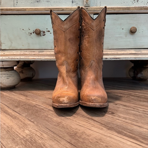 Bed Stu Tan Western Boots - Picture 2 of 6